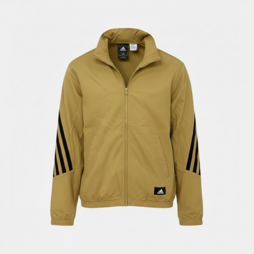 Adidas 3-Stripes Track Jacket Μπεζ Μαύρο /pre owned